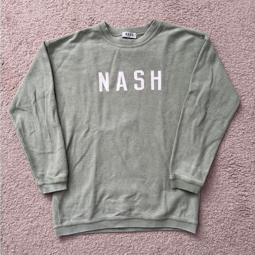 NASH Kids Green Sweatshirt